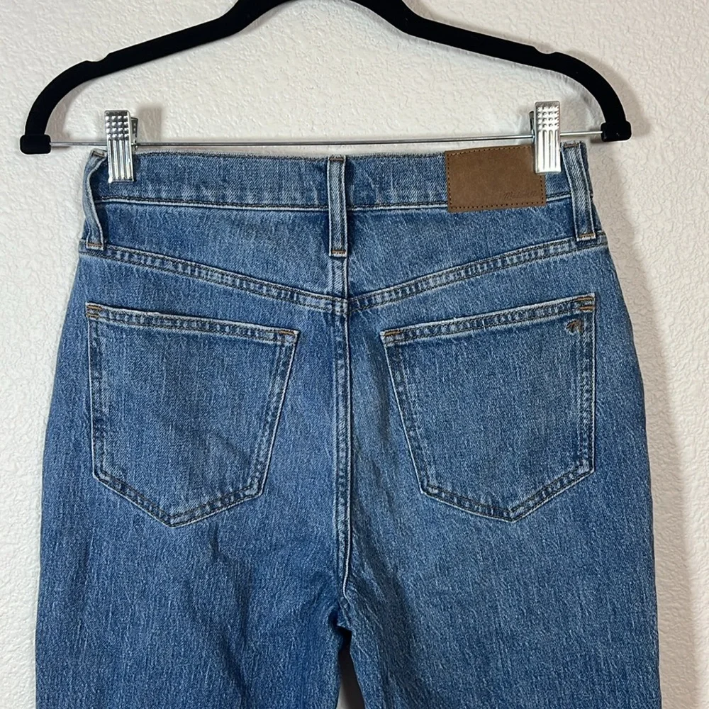 NWOT Madewell The Perfect Vintage Jean in Earlside Wash: Raw Hem size 25 - Picture 7 of 11